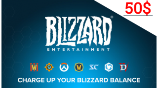 Blizzard Card 50 USD